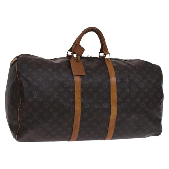 LOUIS VUITTON Monogram Keepall 60 Boston Bag M41422 - Picture 1 of 16